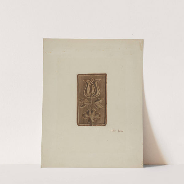 Pa. German Cake Mold by Franklyn Syres