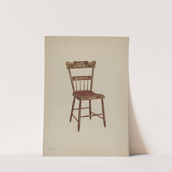 Pa. German Chair by Charles Henning