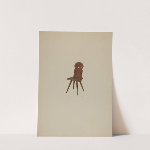 Pa. German Chair by Charlotte Angus