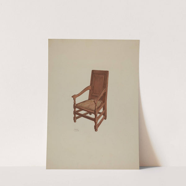 Pa. German Chair by Frances Lichten