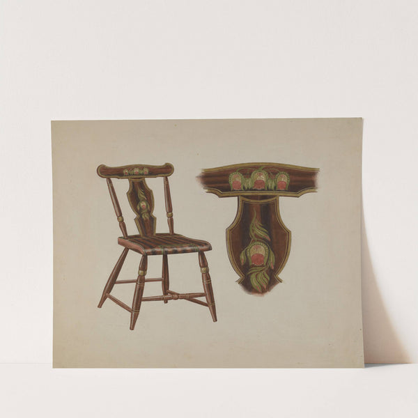 Pa. German Chair by Henry Moran