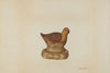 Pa. German Chalkware Chicken