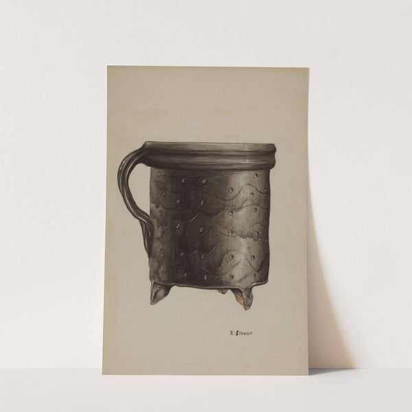 Pa. German Cheese Strainer by Robert Stewart