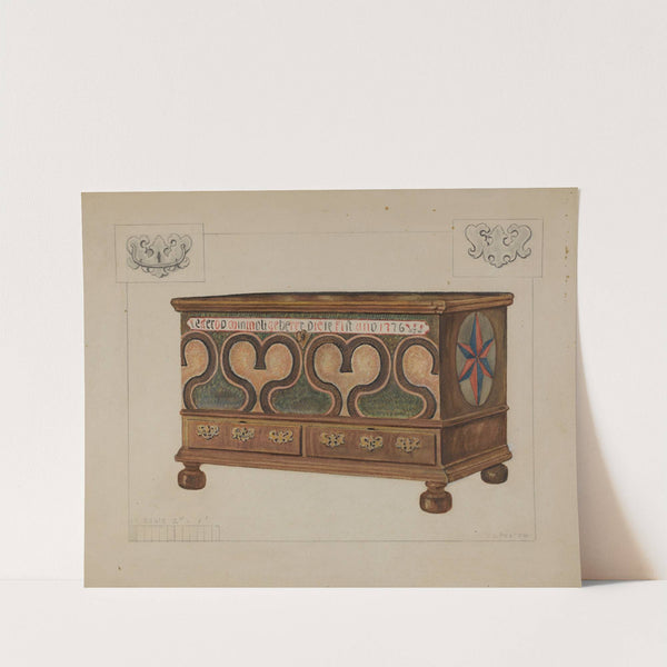 Pa. German Chest by Edgar L. Pearce