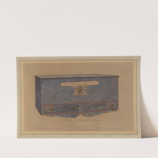 Pa. German Chest by Elmer G. Anderson