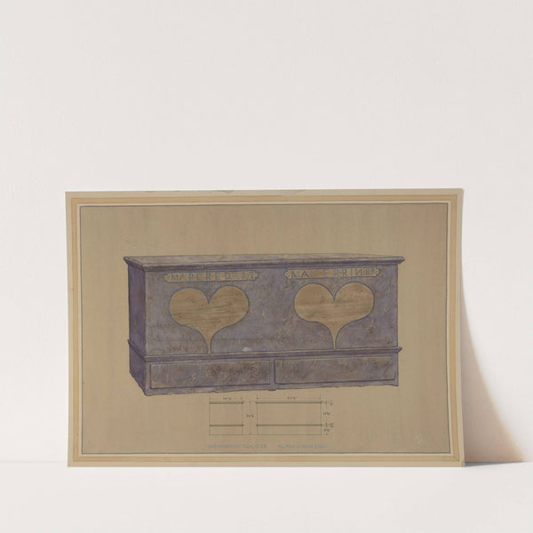 Pa. German Chest by Elmer G. Anderson