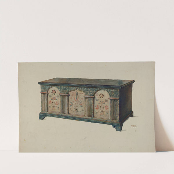 Pa. German Chest by Frances Lichten