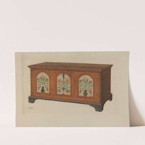 Pa. German Chest by Frances Lichten