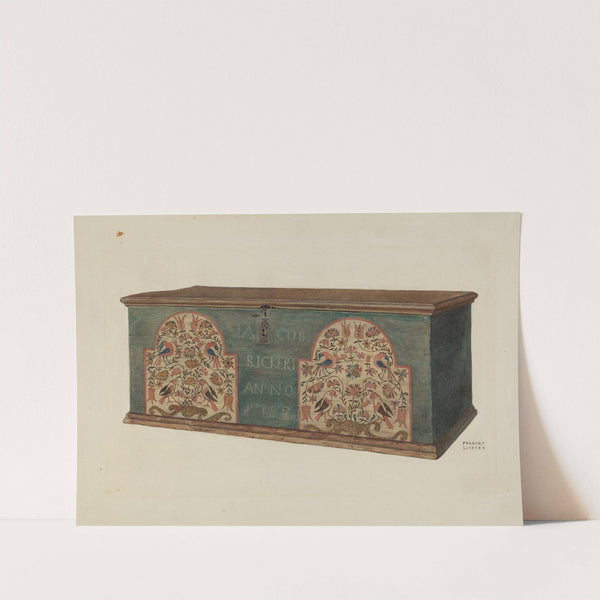 Pa. German Chest by Frances Lichten