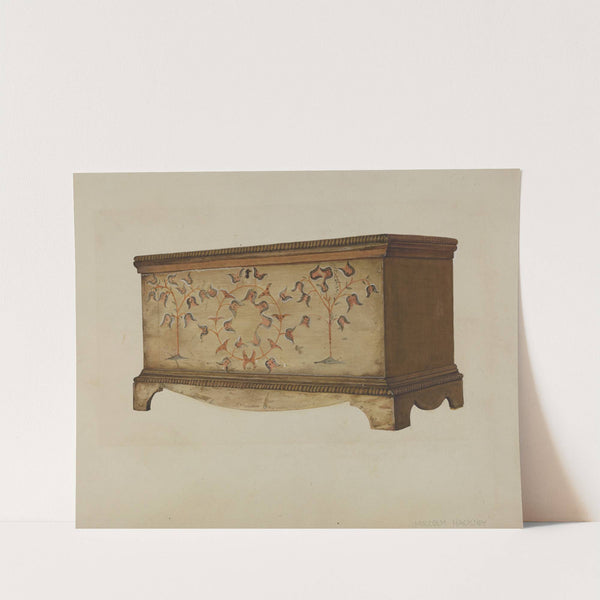 Pa. German Chest (c. 1936) by Malcolm Hackney