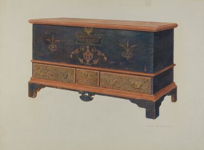Pa. German Chest