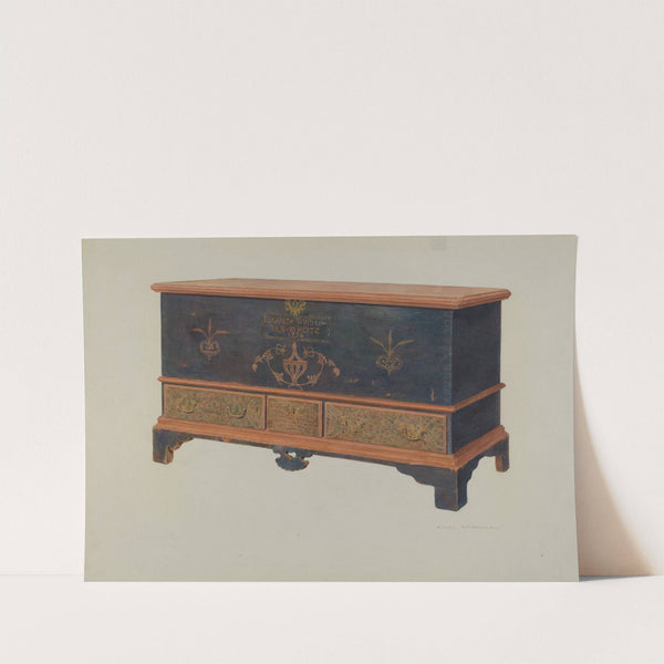 Pa. German Chest by Carl Strehlau