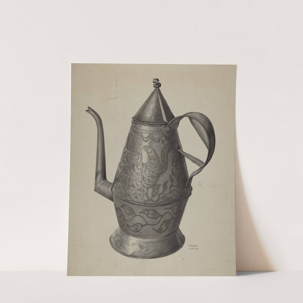 Pa. German Coffee Pot by Frances Lichten