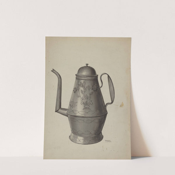 Pa. German Coffee Pot by Frances Lichten