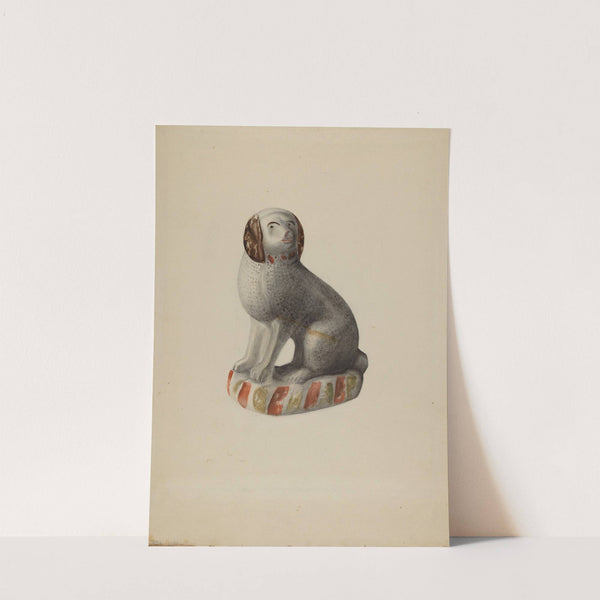 Pa. German Dog Figurine by Mina Lowry