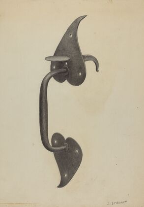 Pa. German Door Handle