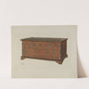 Pa. German Dower Chest by Frances Lichten