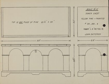 Pa. German Dower Chest