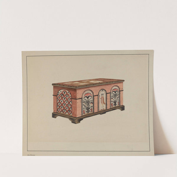 Pa. German Dower Chest by John Dieterich