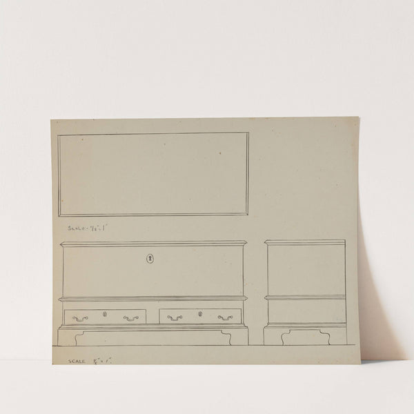 Pa. German Dower Chest by Joseph Rothenberg