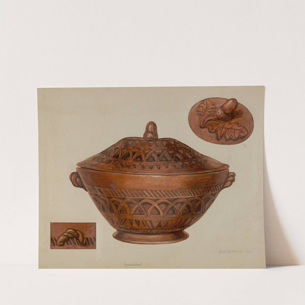 Pa. German Earthenware Bowl by Jessica Price