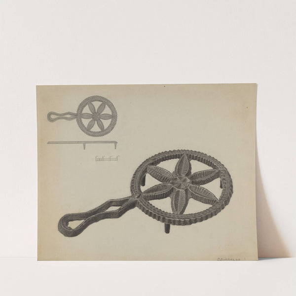 Pa. German Flatiron Holder by Salvatore Borrazzo