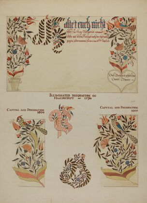 Pa. German Fractur Designs