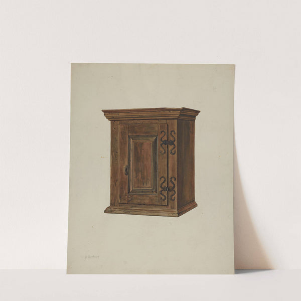 Pa. German Hanging Cupboard by David Dorfman