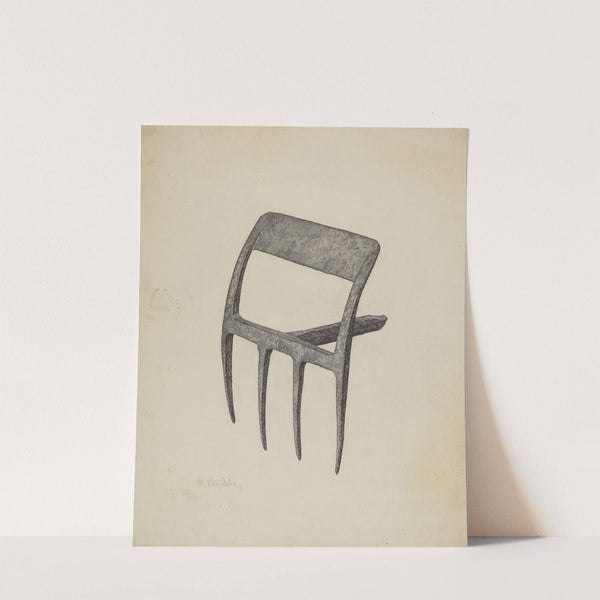 Pa. German Hoe by Maurice Van Felix