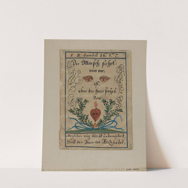 Pa. German Illustrated Fractur by Jerry Guinta