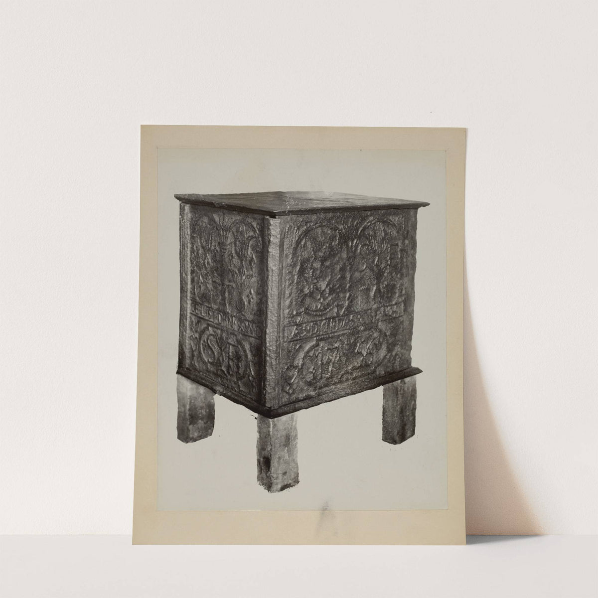 Pa. German Jamb Stove (Five Plate) by Charles Von Urban