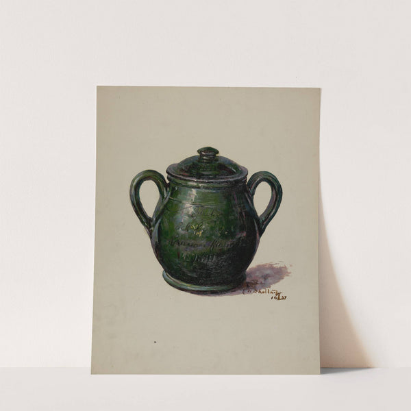 Pa. German Jar by Eugene Shellady
