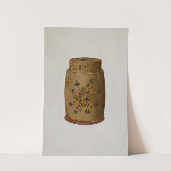 Pa. German Jar by Eugene Shellady