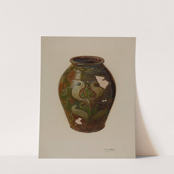 Pa. German Jar by William L. Antrim