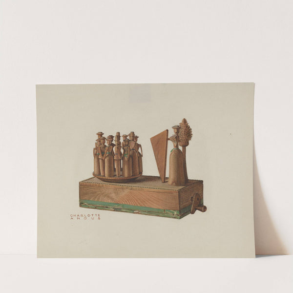 Pa. German Music Box by Charlotte Angus