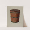 Pa. German Pail and Cover by Eugene Shellady