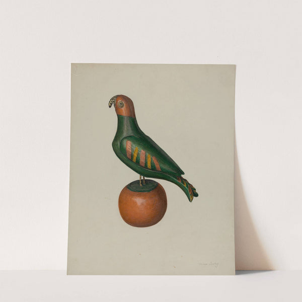 Pa. German Parrot by Mina Lowry