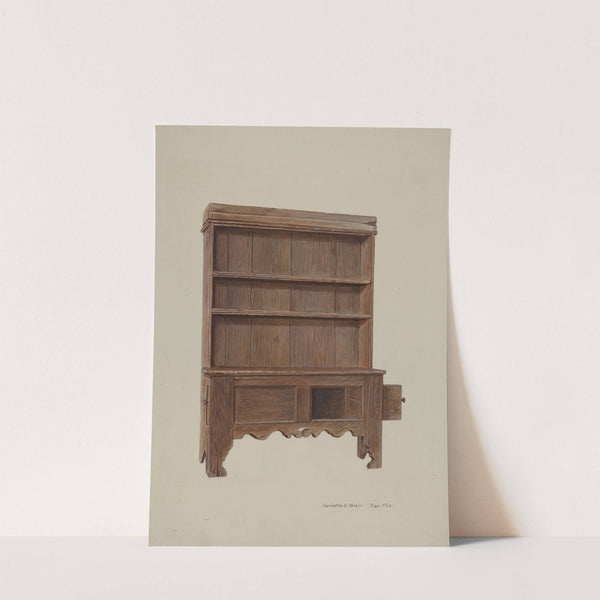 Pa. German Pewter Cupboard by Henrietta S. Hukill