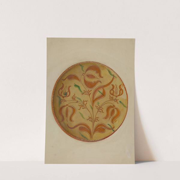 Pa. German Pie Dish by Max Soltmann