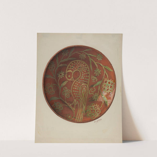 Pa. German Pie Dish by William L. Antrim