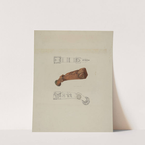 Pa. German Pie Marker by Roy Weber