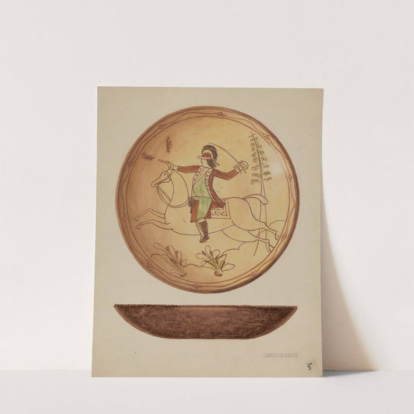 Pa. German Pie Plate by Jessica Price