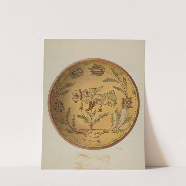 Pa. German Pie Plate by Albert Levone