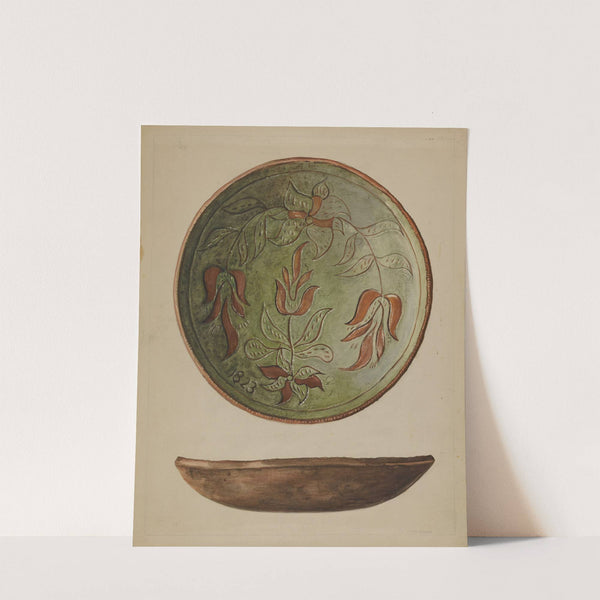 Pa. German Plate by Charles Garjian