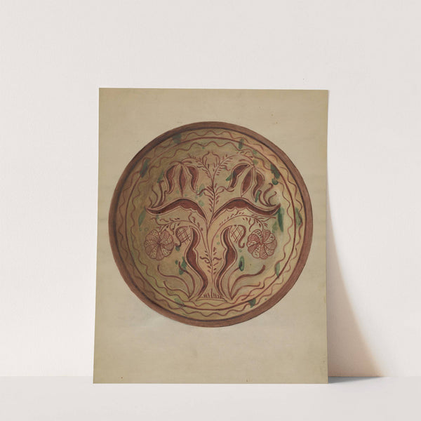 Pa. German Plate by Charles Garjian