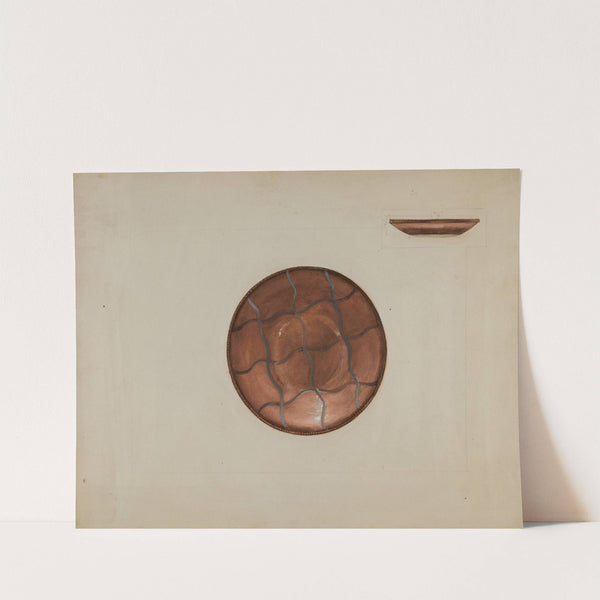 Pa. German Plate by Ella Josephine Sterling