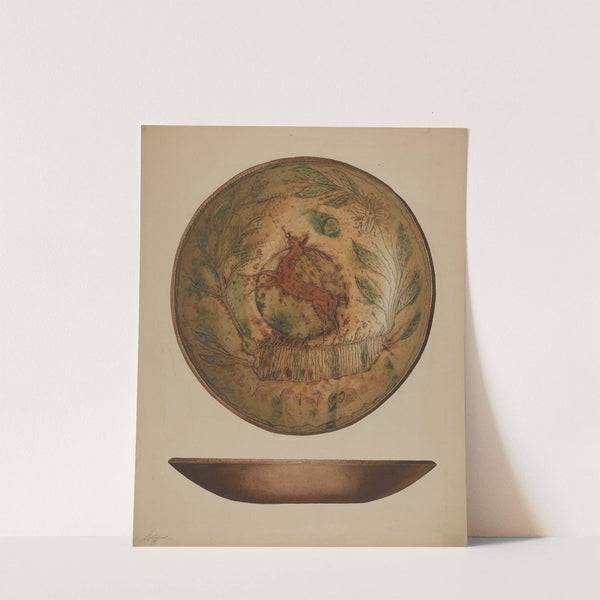 Pa. German Plate by Giacinto Capelli