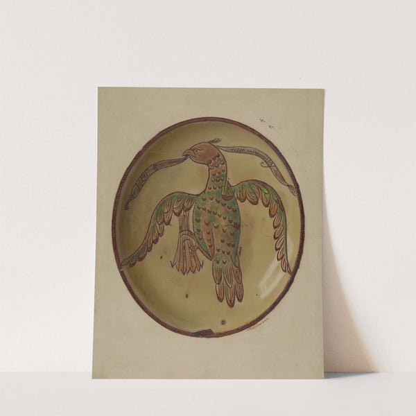 Pa. German Plate by Max Soltmann