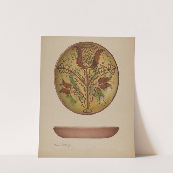 Pa. German plate by Aaron Fastovsky