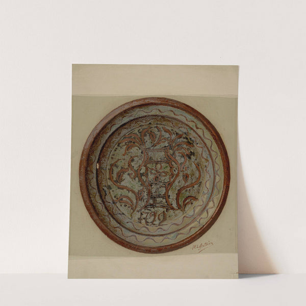 Pa. German Plate by William L. Antrim